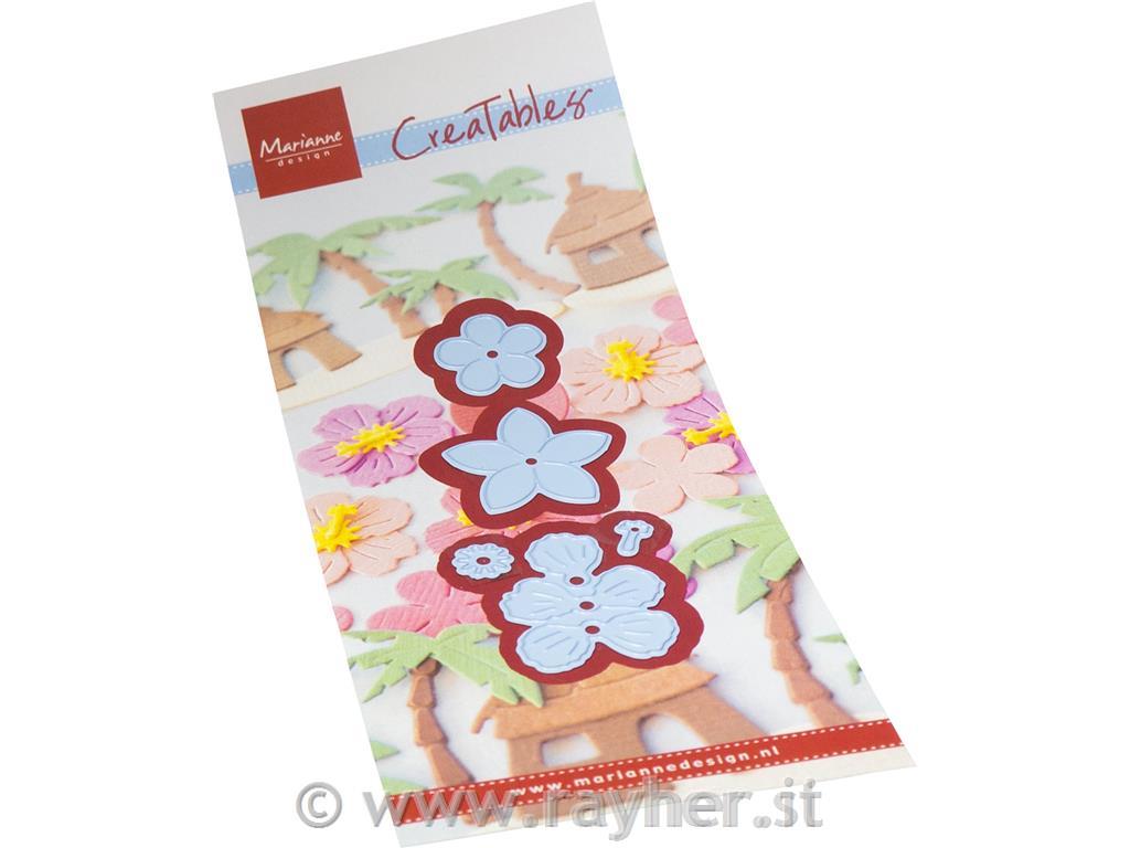 Šablona MD Creatable: Tropsko cvetje