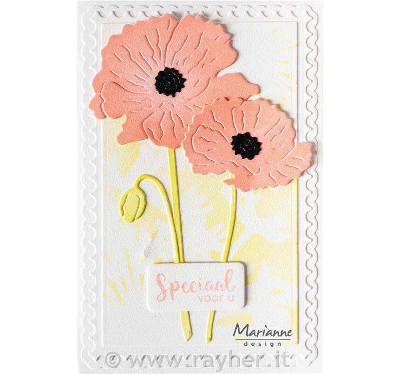 Fustella MD Creatable: Papavero