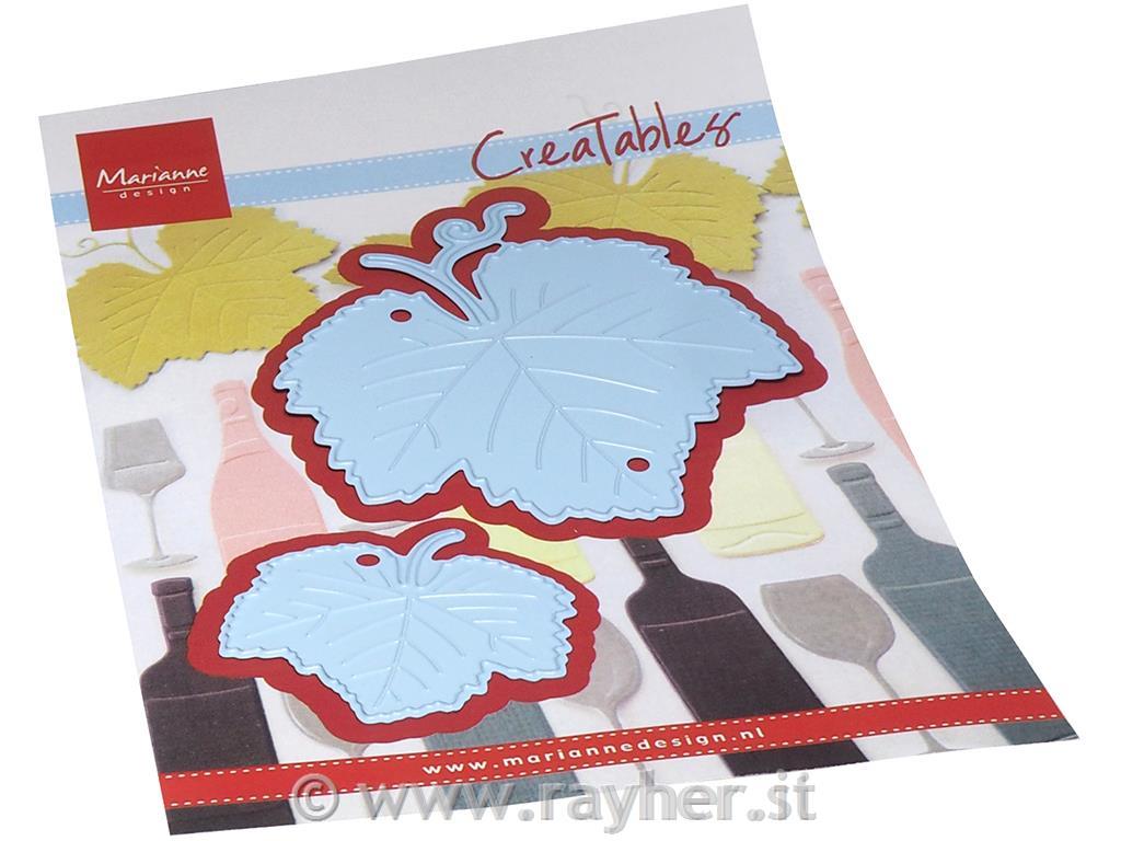 Šablona MD Creatable: Listi vinske trte