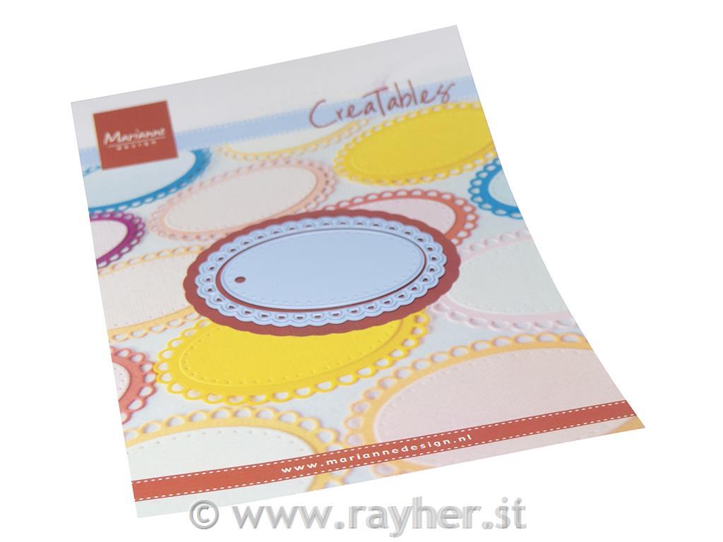 Šablona MD Creatable: Ovali