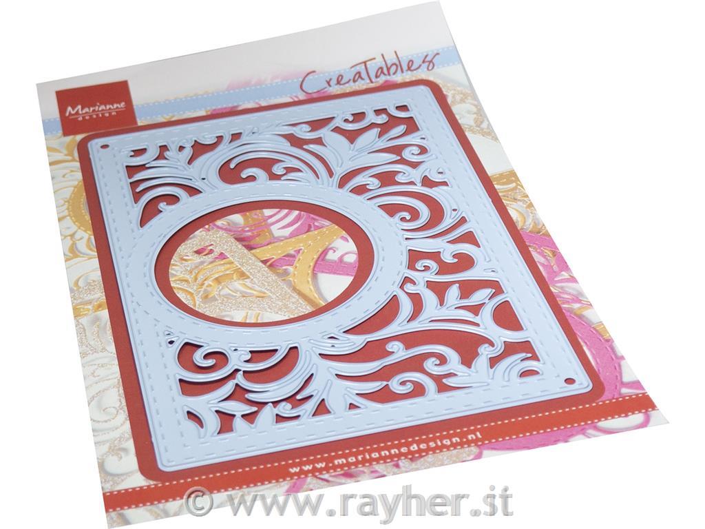 Šablona MD Creatable: Krog v pravokotniku