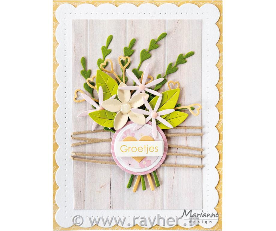 Creatable Die: Open heart sprig