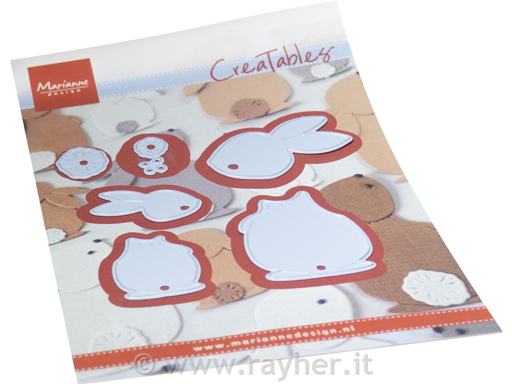 Fustella MD Creatable: Conigli