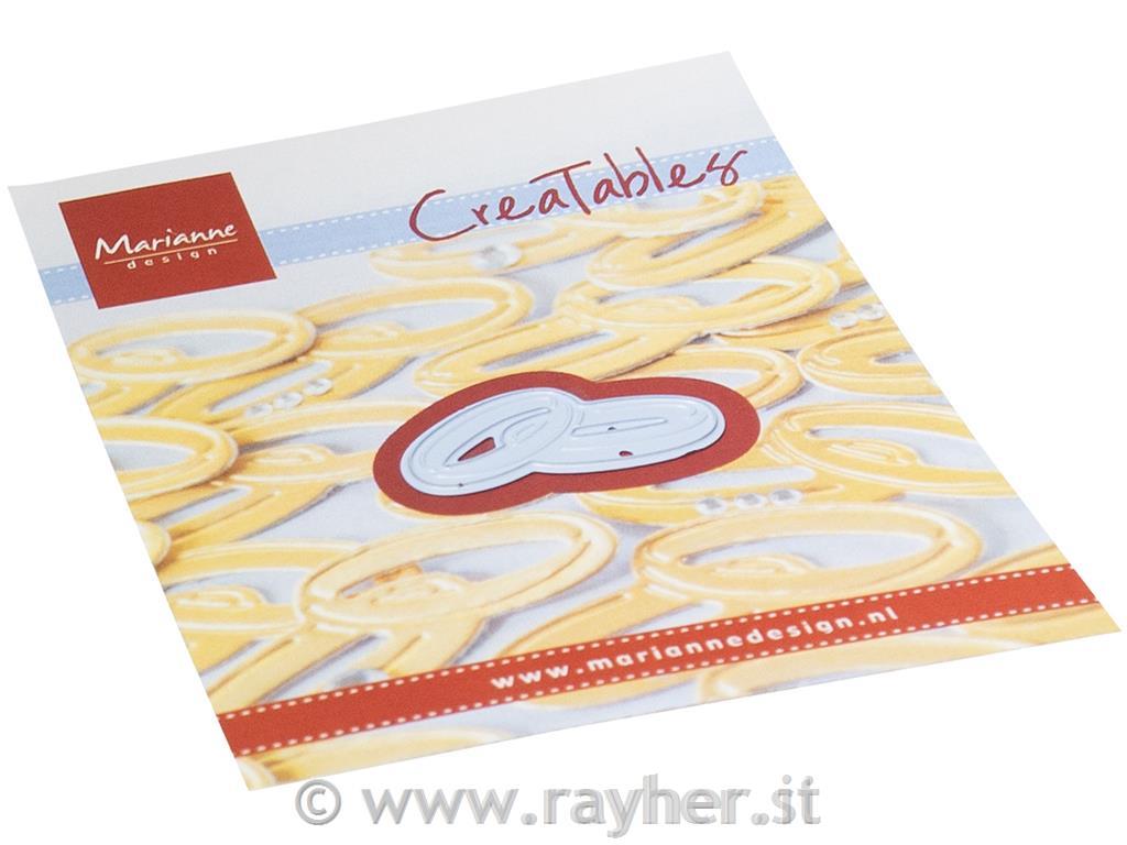 Šablona MD Creatable: Poročna prstana