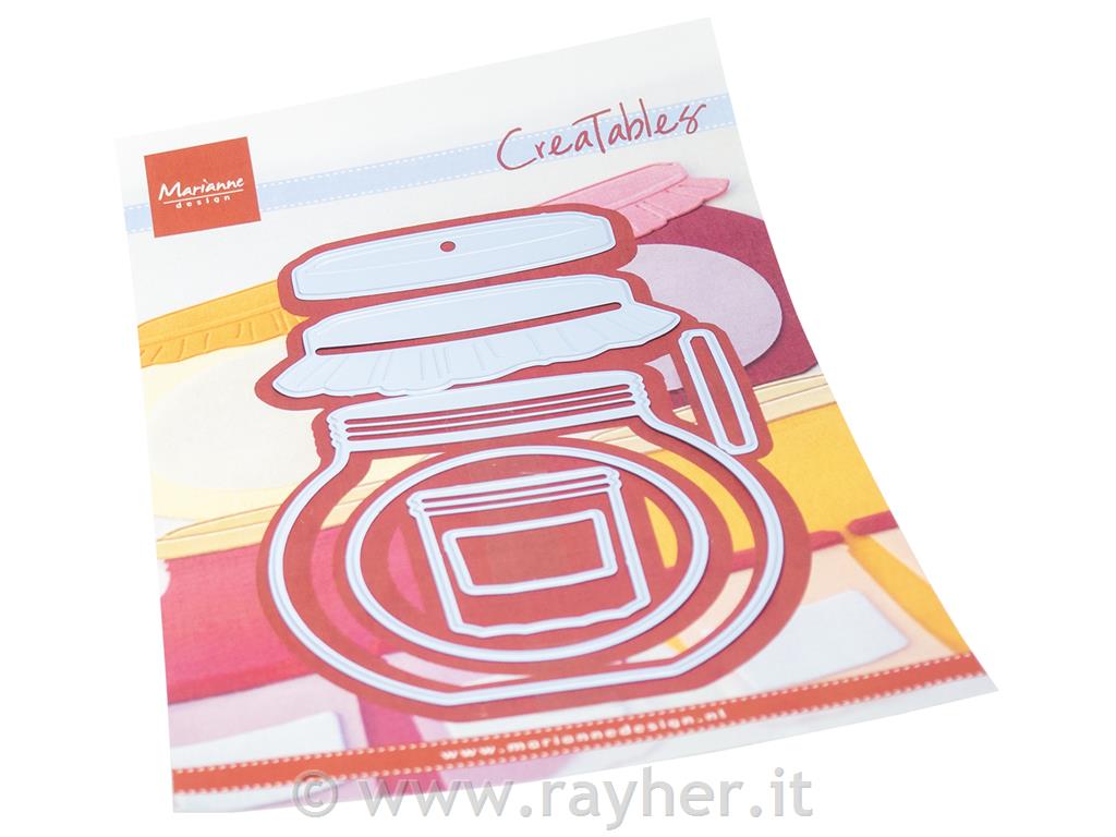 Šablona MD Creatable: Kozarec za marmelado