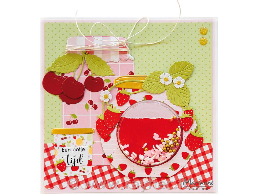 Šablona MD Creatable: Kozarec za marmelado