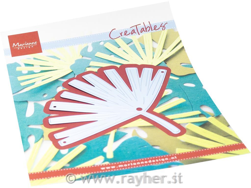 Creatable Die: Palmetto fan