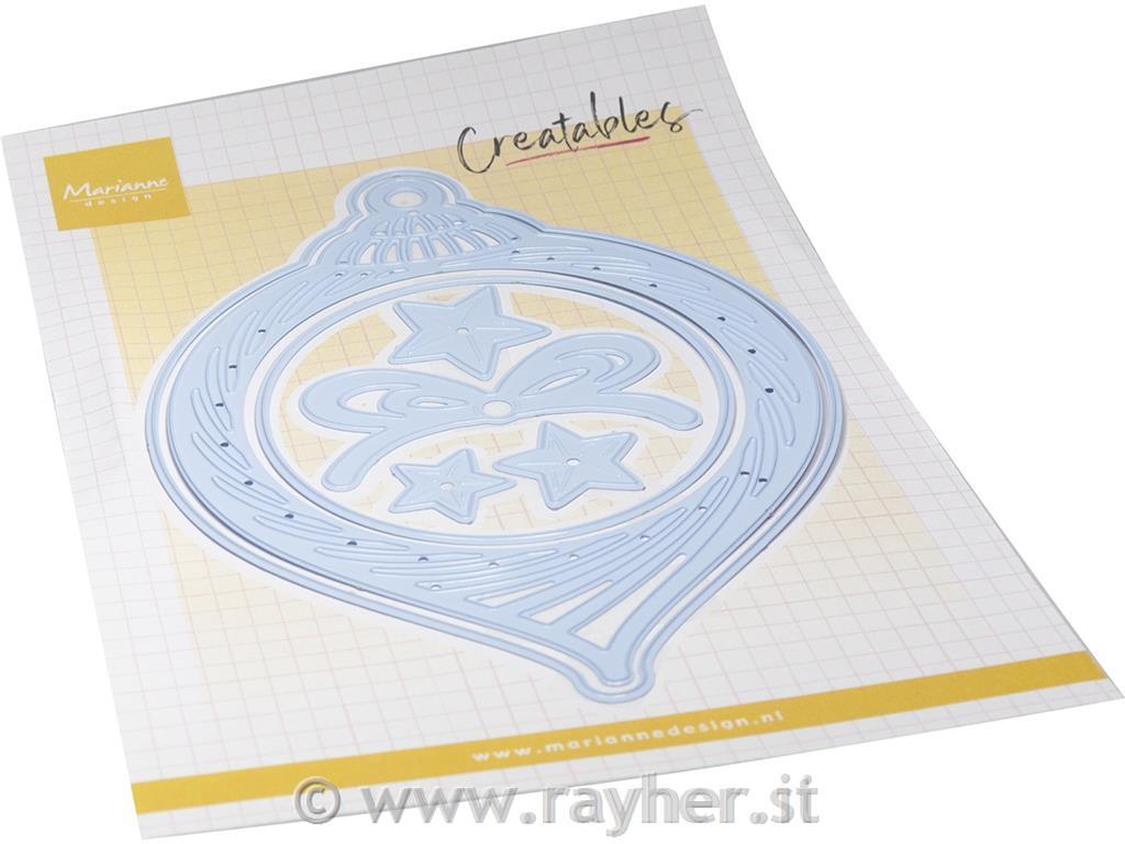 Fustella MD Creatable: Pallina di Nataleaperta