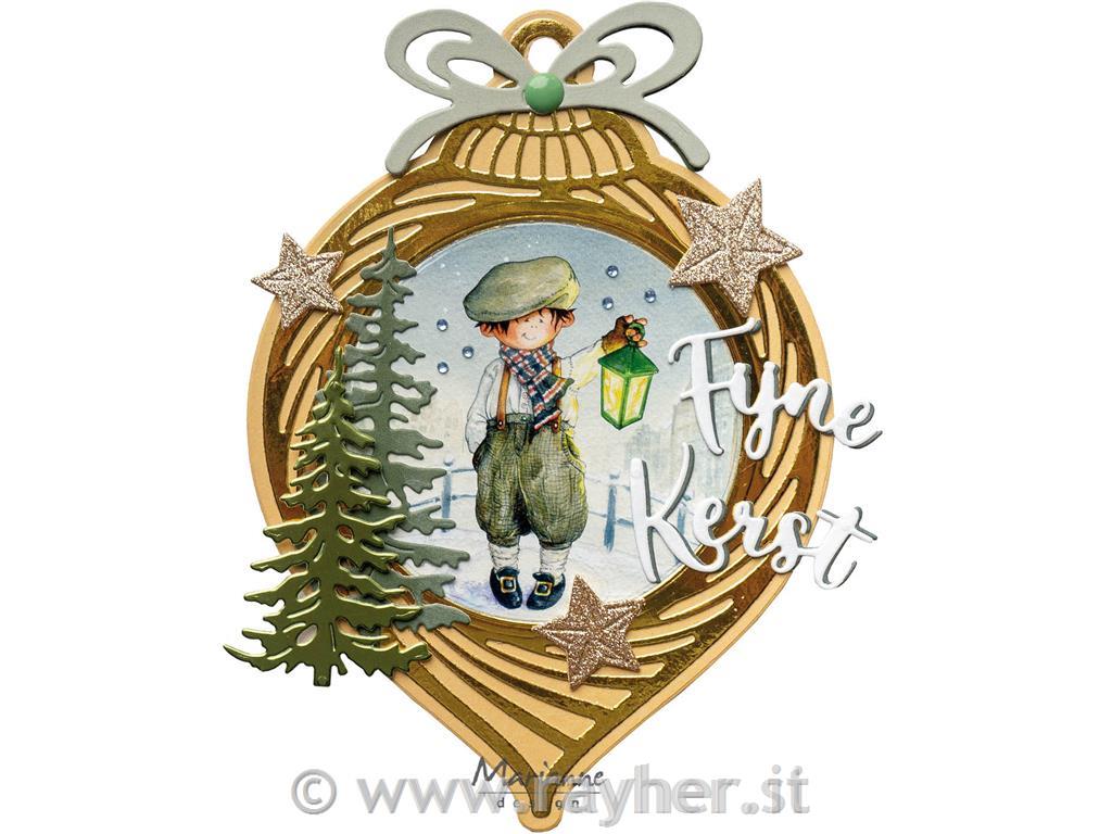 Fustella MD Creatable: Pallina di Nataleaperta