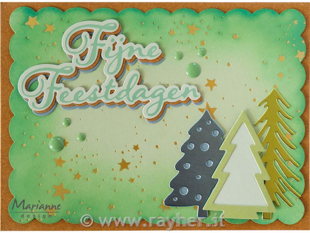 Fustella MD Creatable: Alberi di Natale