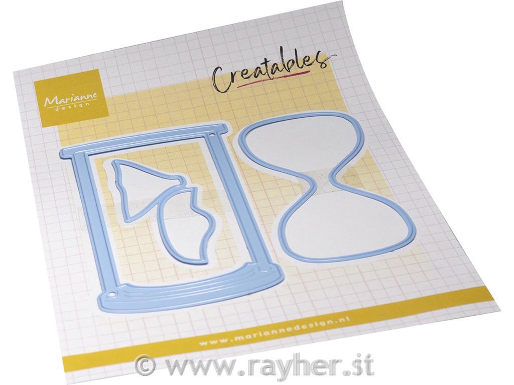 Šablona MD Creatable: Peščena ura