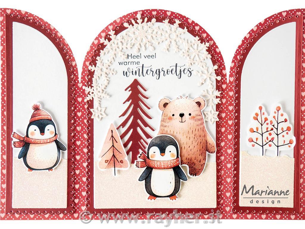 Fustella MD Creatable: Biglietto d'auguri in tre parti