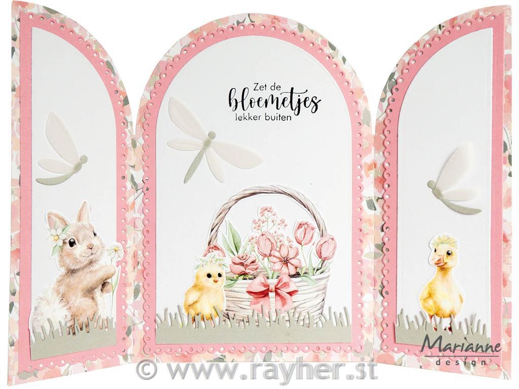 Fustella MD Creatable: Biglietto d'auguri in tre parti