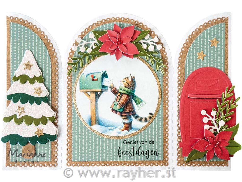 Fustella MD Creatable: Biglietto d'auguri in tre parti