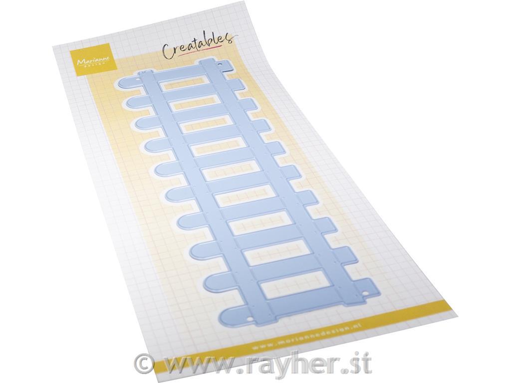 Creatable Die: Rec. Slimline Fence