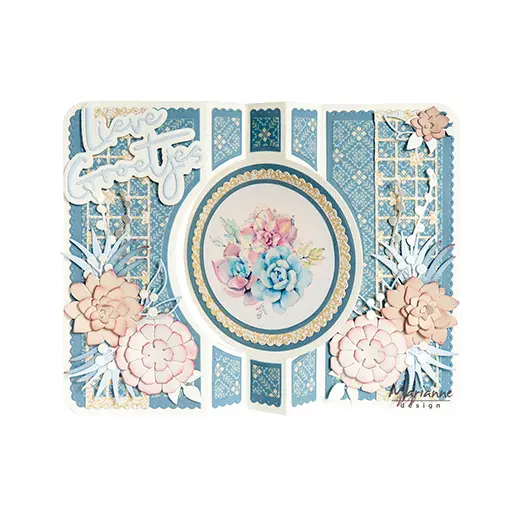 Fustella MD Creatable: Succulent set