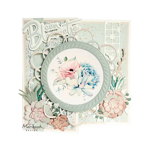 Fustella MD Creatable: Succulent set