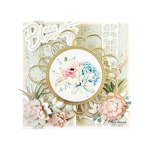 Fustella MD Creatable: Succulent set