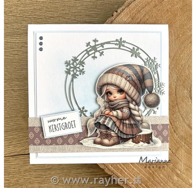 Fustella MD Creatable: Cristalli di ghiaccio - cerchio