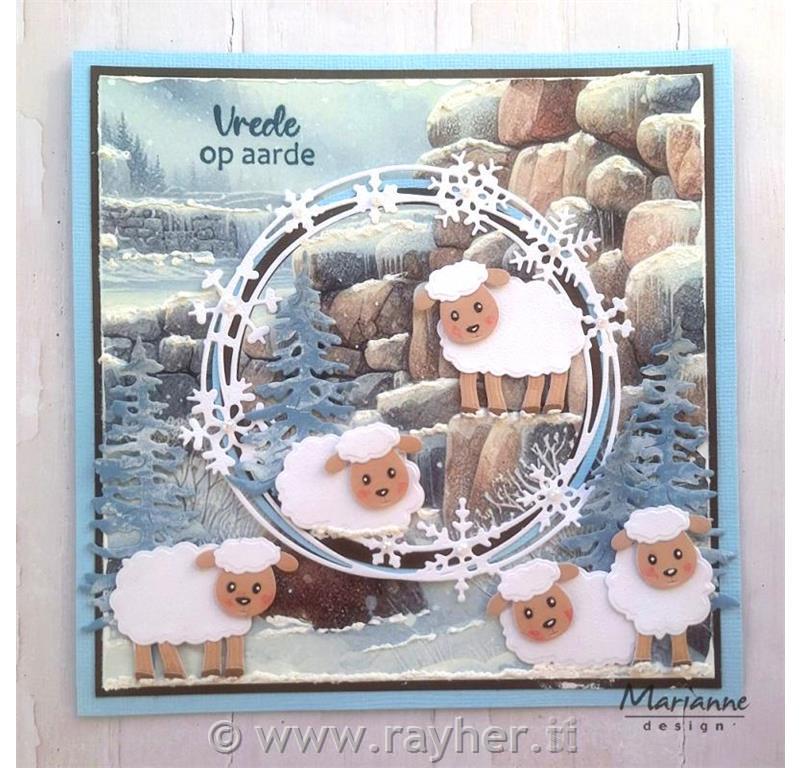 Fustella MD Creatable: Cristalli di ghiaccio - cerchio