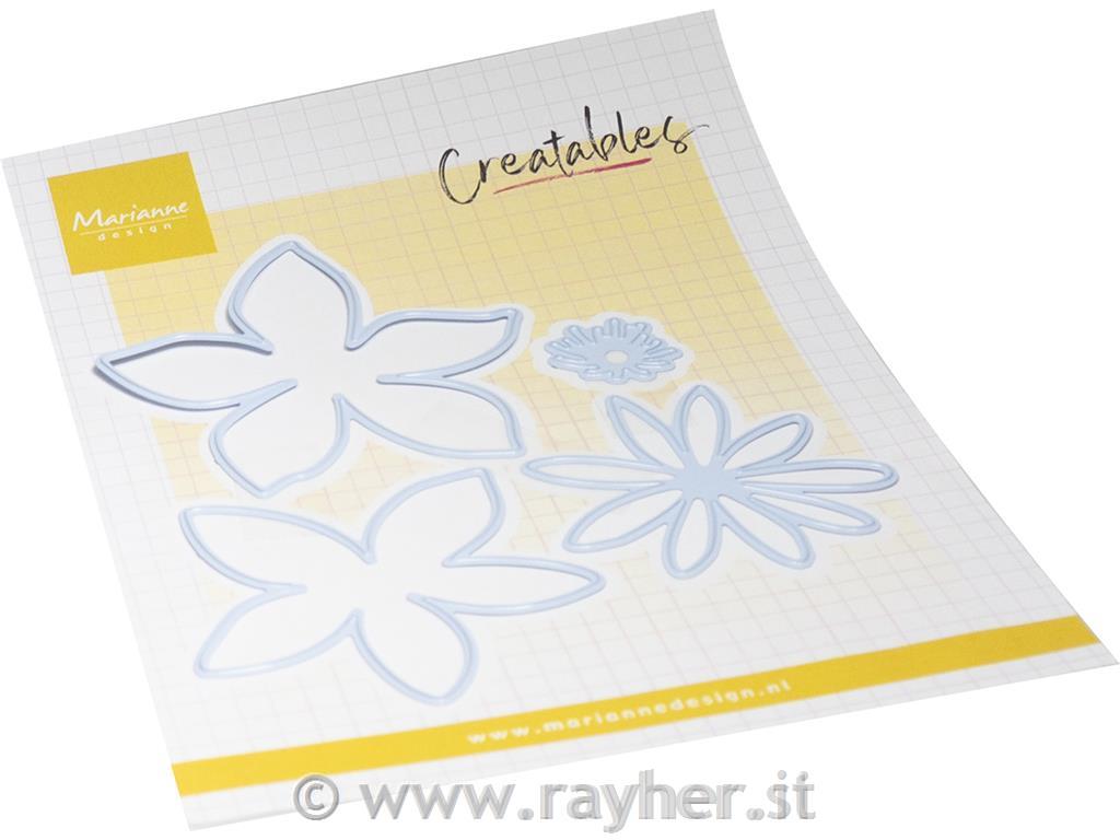 Fustella MD Creatable: Fiori fantasy