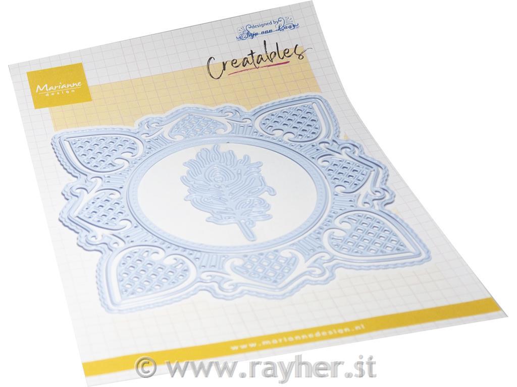 Šablona MD Creatable: Anjin čudovit krog