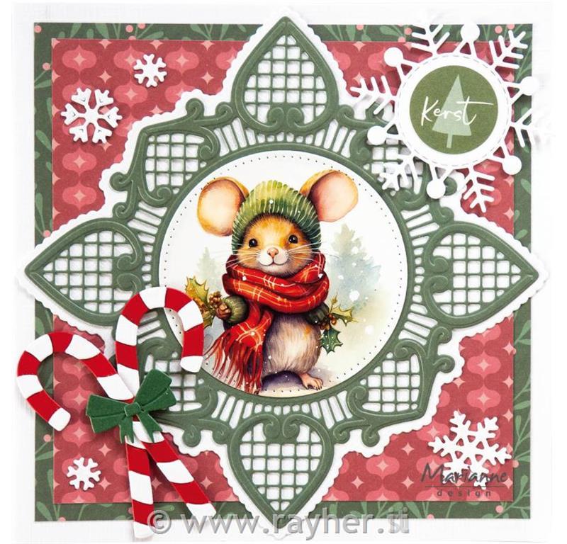 Šablona MD Creatable: Anjin čudovit krog