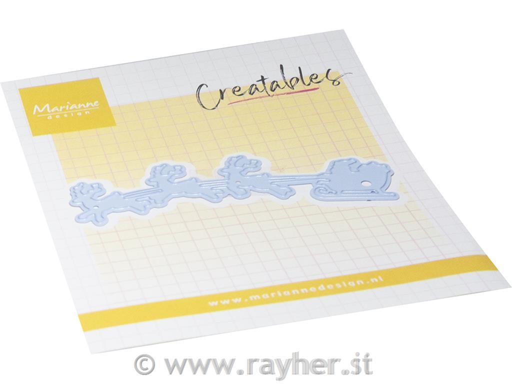 Fustella MD Creatable: Babbo Natale eslitta