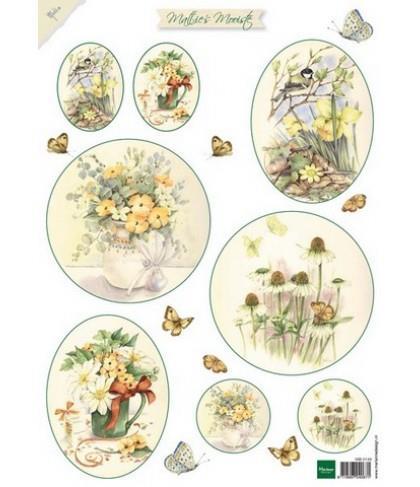 DECOUPAGE IMMAGINI, FIORI 221 x 29,7 cm