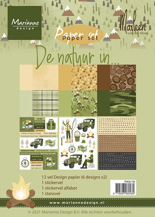 Paper set: De natuur in ...