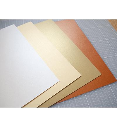 Set di carta MD: Earth tones Shimmer A5