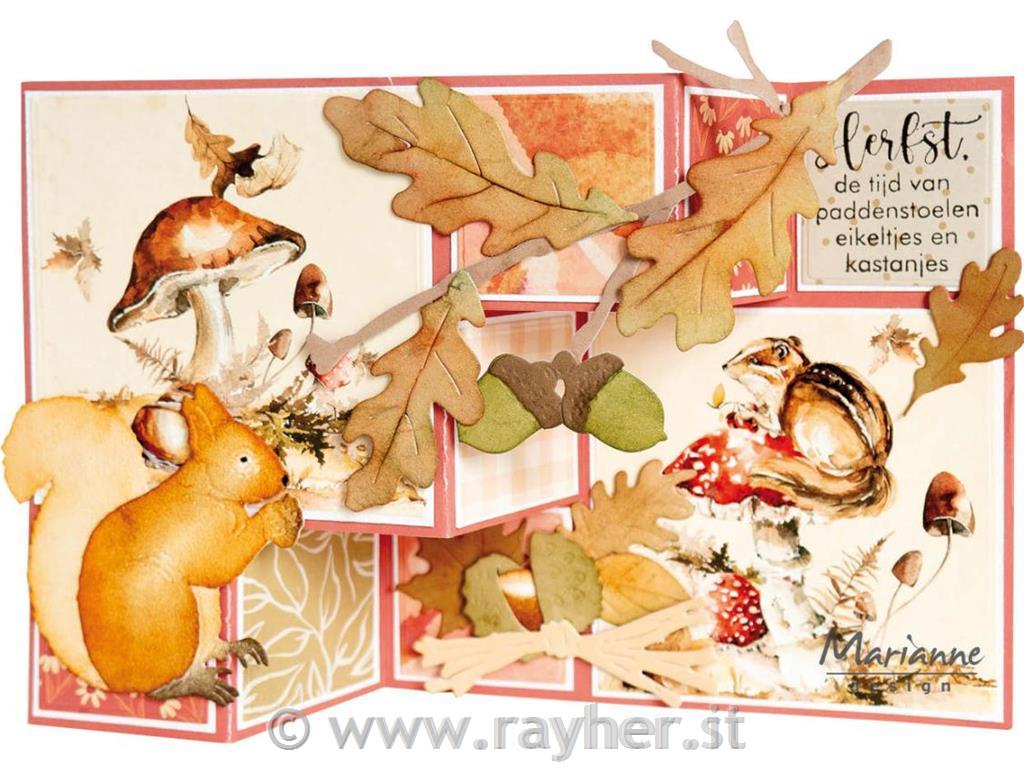 Set papirjev MD: Autumn Leaves A4