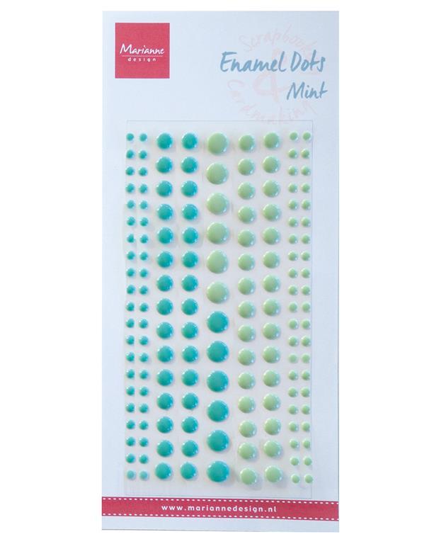 Enamal dots: Mint