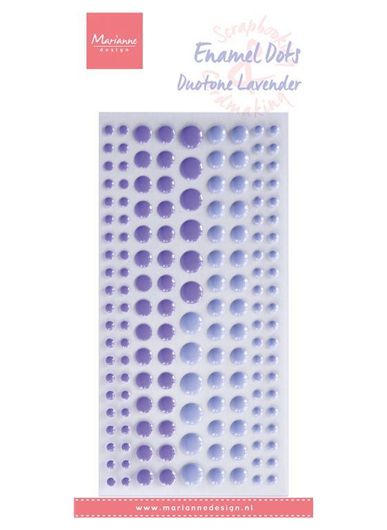 Enamal dots: Lavender