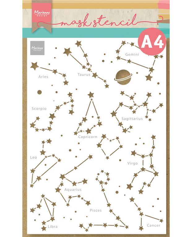 Šablona: Ozvezdja zodiaka, A4