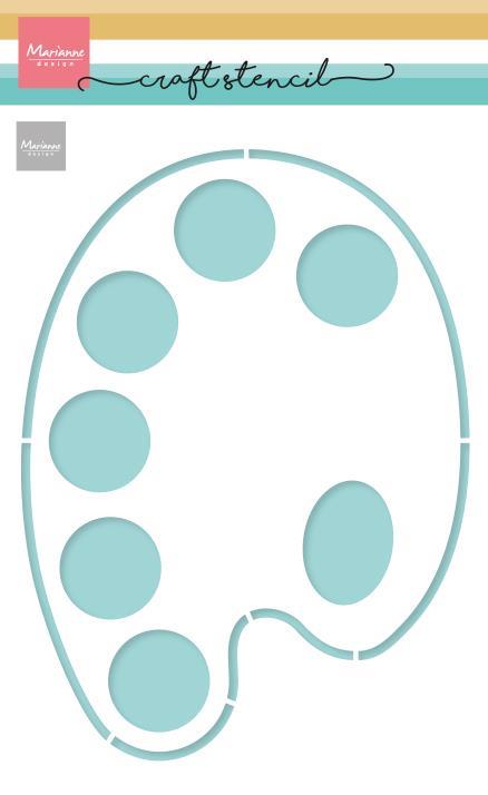 Mask stencil: Palette