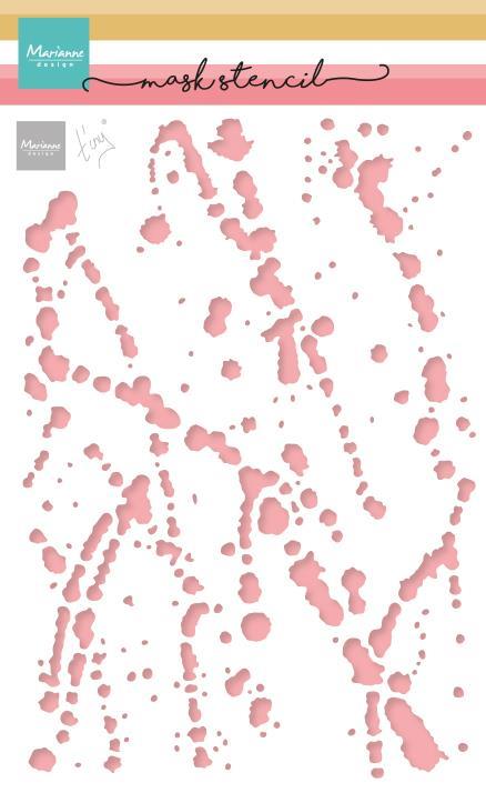 Mask stencil: Spilled paint