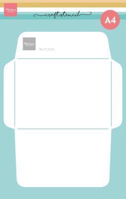 Stencil: Busta 11,5 x 16 cm