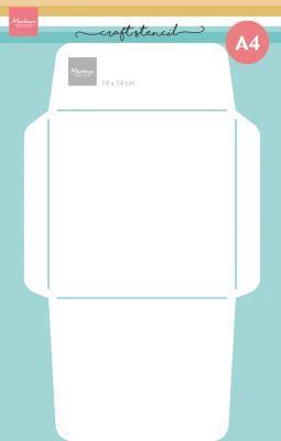 Stencil: Busta 14 x 14 cm