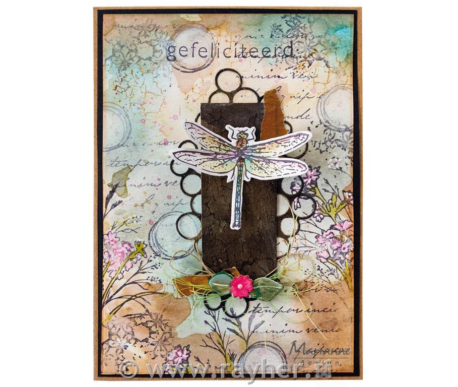 CLEAR STAMP & DIE - DRAGONFLY