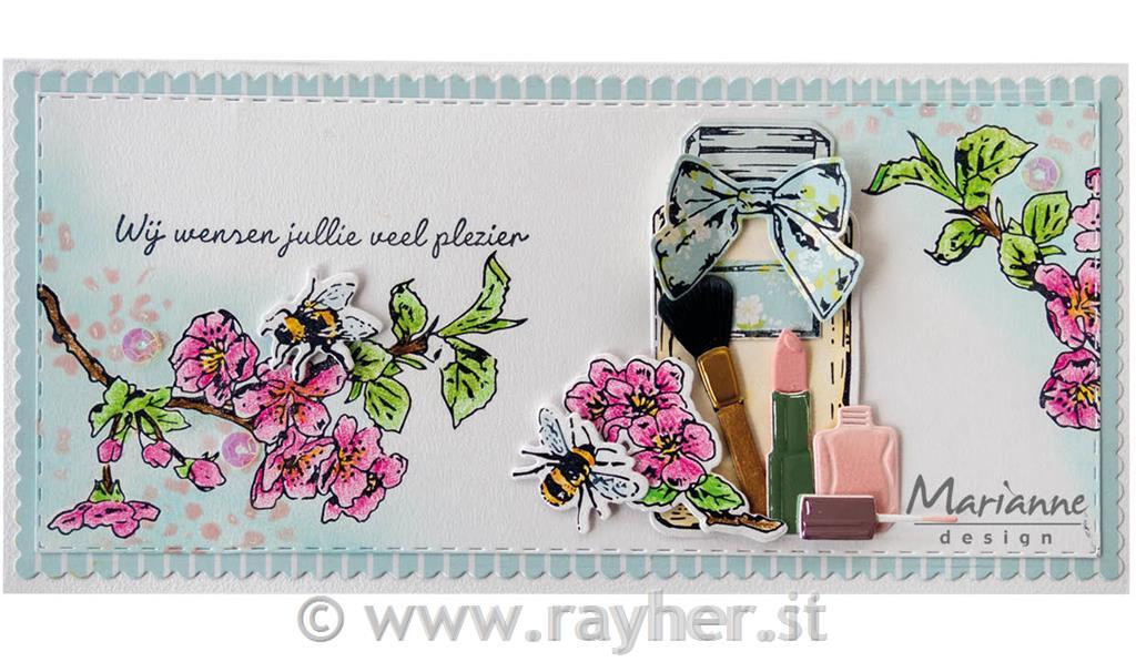 Timbro e fustella MD: Fiorire