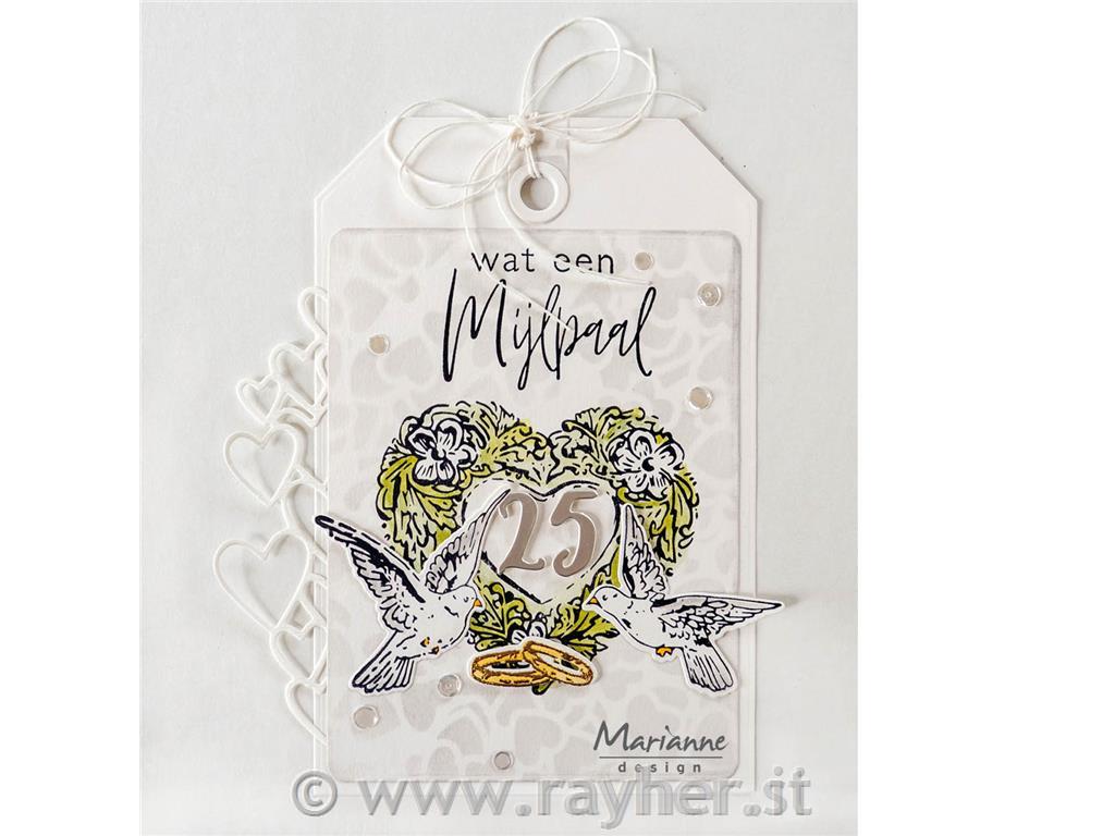 Fustelle & timbri: Uccelli d'amore