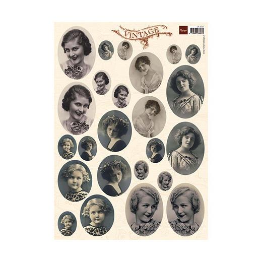 Paper Looking in a mirror I,A4