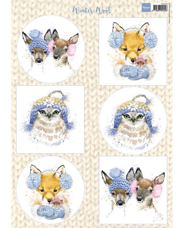 LIST S SLIČICAMI, ZIMSKE PLETENINE 2