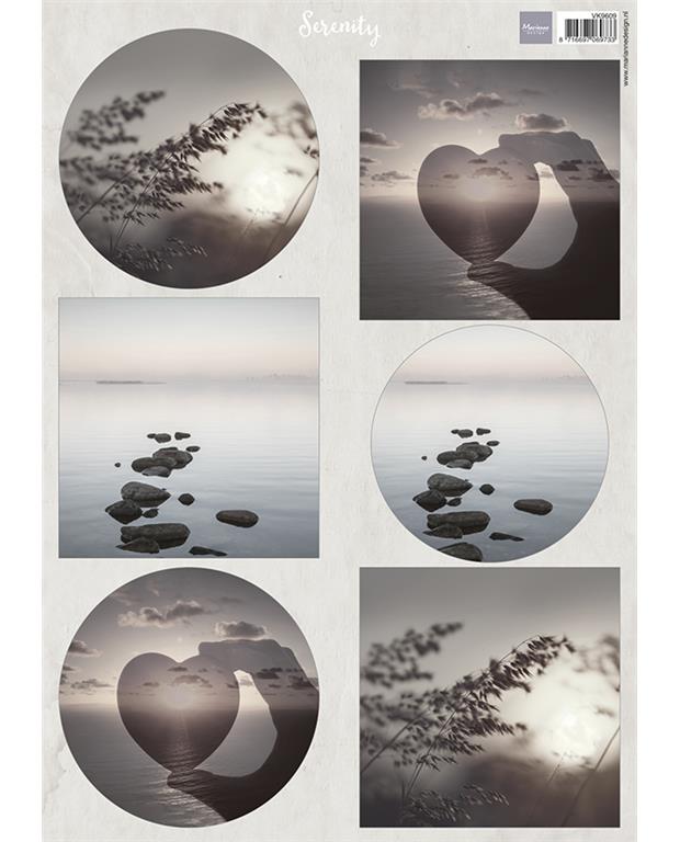 Decoupage paper: Hotizons