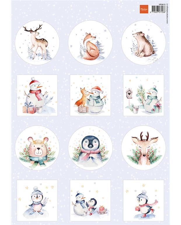 Immagini Decoupage: Merry Animals