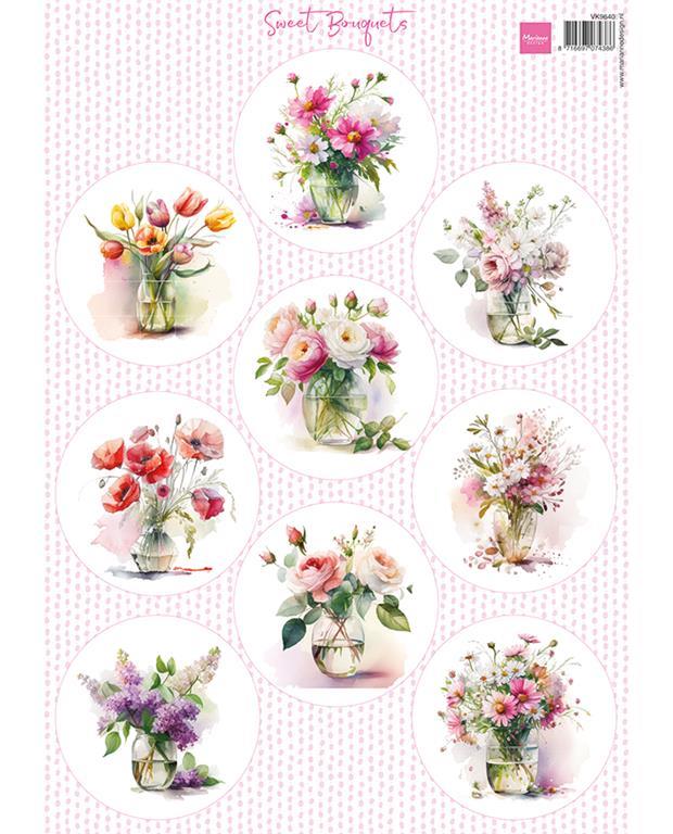 Immagini Decoupage: Bouquet Dolci - 7 cm