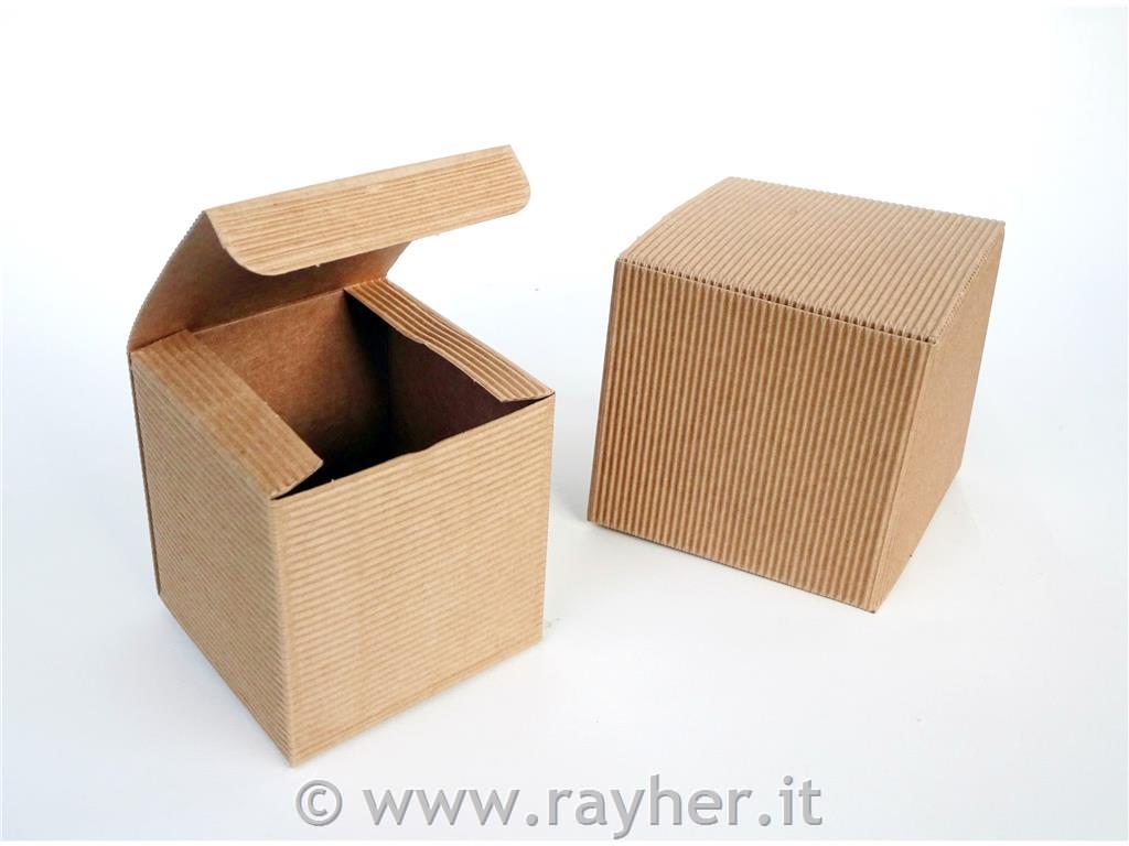 Scatola per regali, 8 x 8 x 8 cm