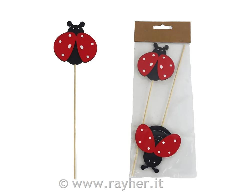 Cocinelle su bastoncino, set 2