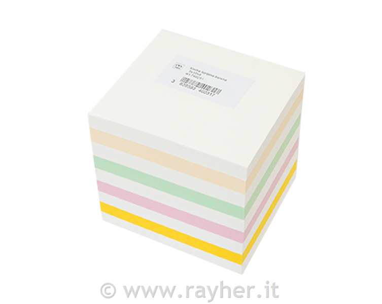 Kocka lističi, 90×100mm, 5 barvna